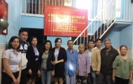 Bàn giao nhà đại đoàn kết cho hộ bà Đặng Thị Cảnh - tổ 50 phường Thanh Bình, quận Hải Châu, thành phố Đà Nẵng